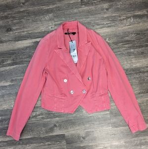 Marc Aurel Womens Pink Blazer. Size 10 US. 38 EU. Made In Germany. New With Tags